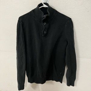 American Eagle quarter zip/button sweater